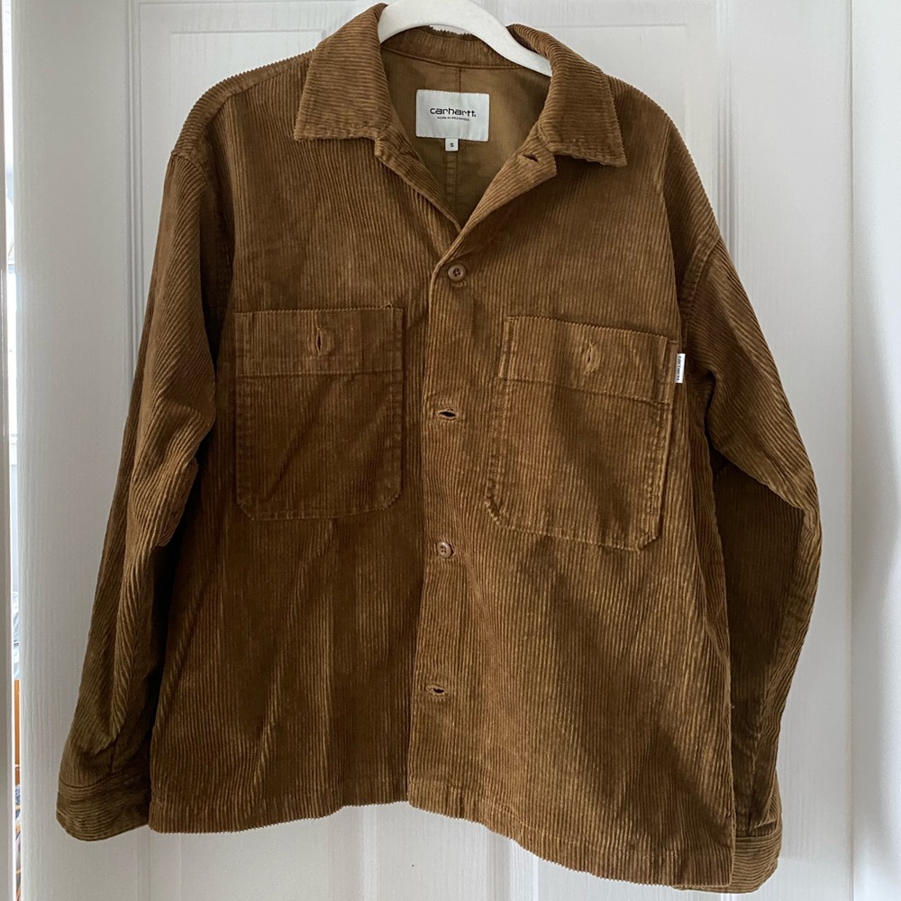 Carhartt WIP corduroy work shirt in size small